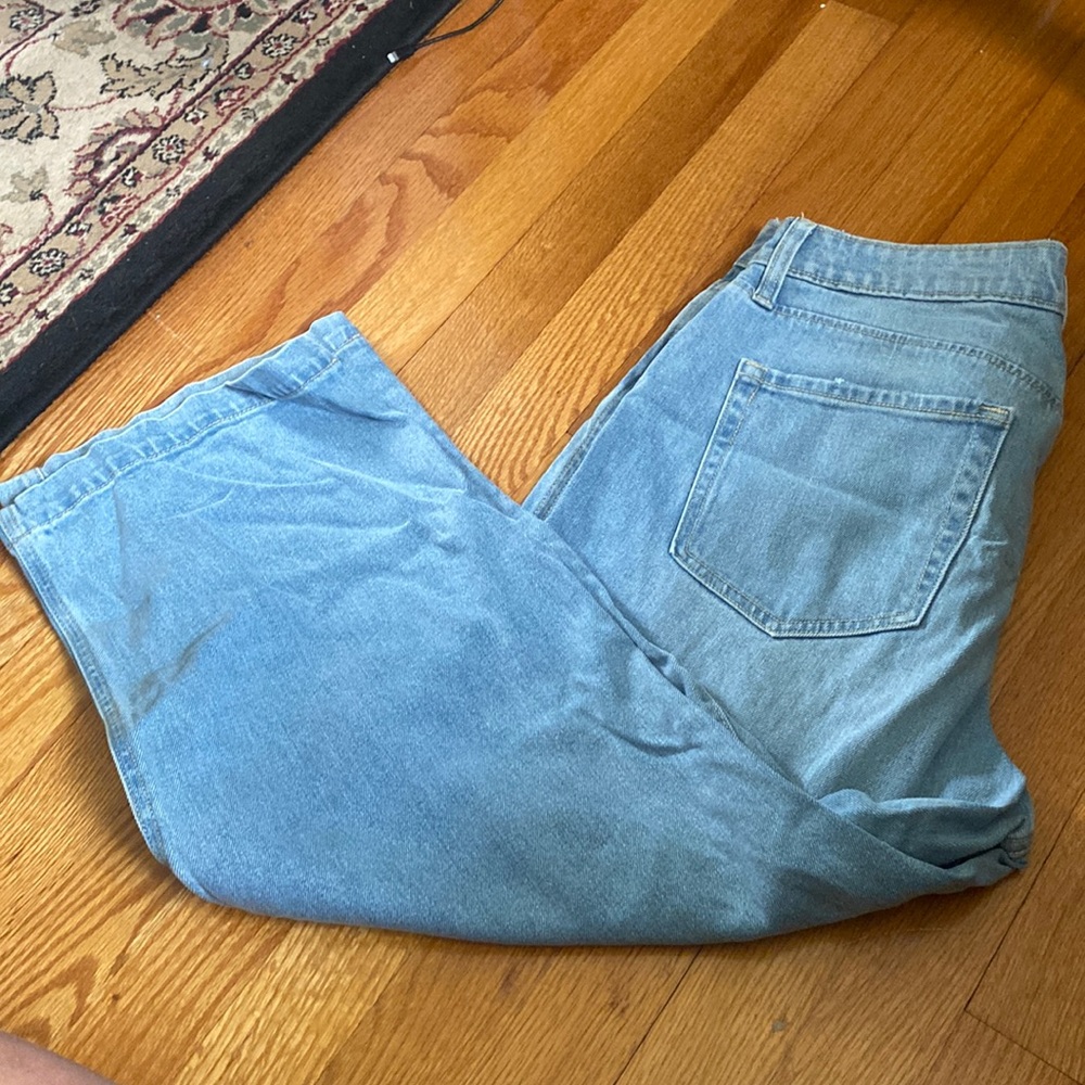 Old navy “lily” high rise wide leg jean